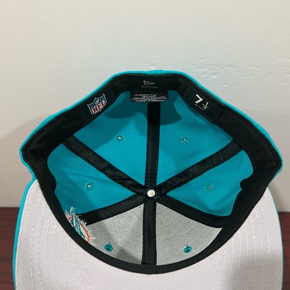 New Era x Just Don, 59Fifty Fitted Hat, Miami Dolphins - Picture 9 of 12